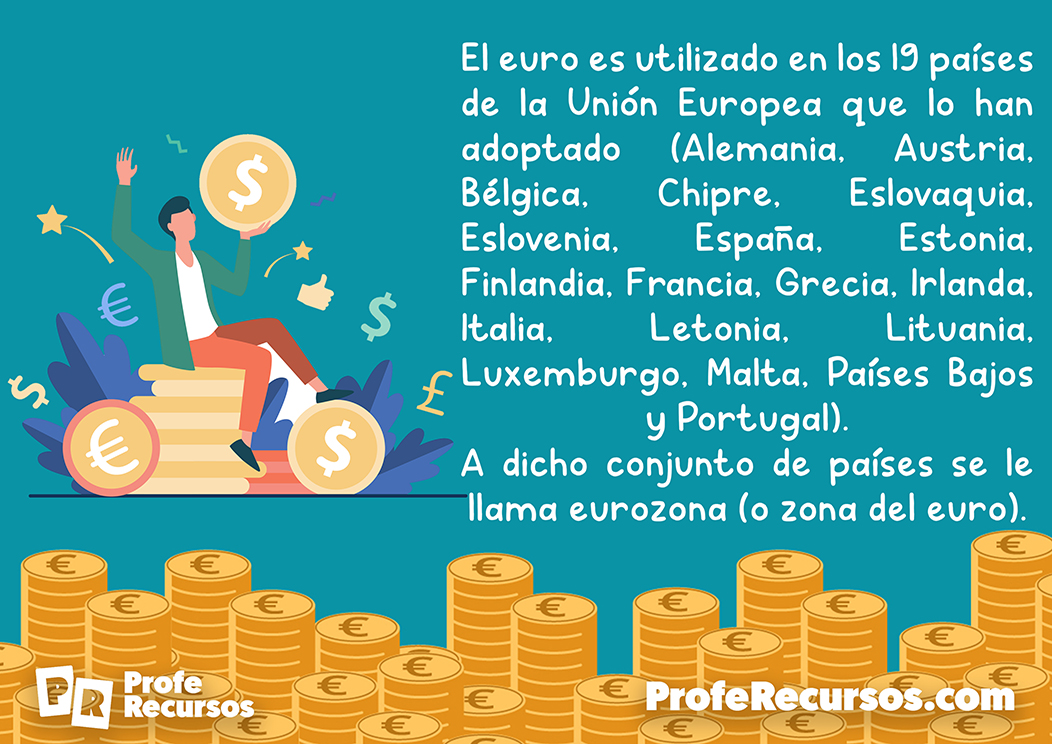 Fichas con monedas y billetes