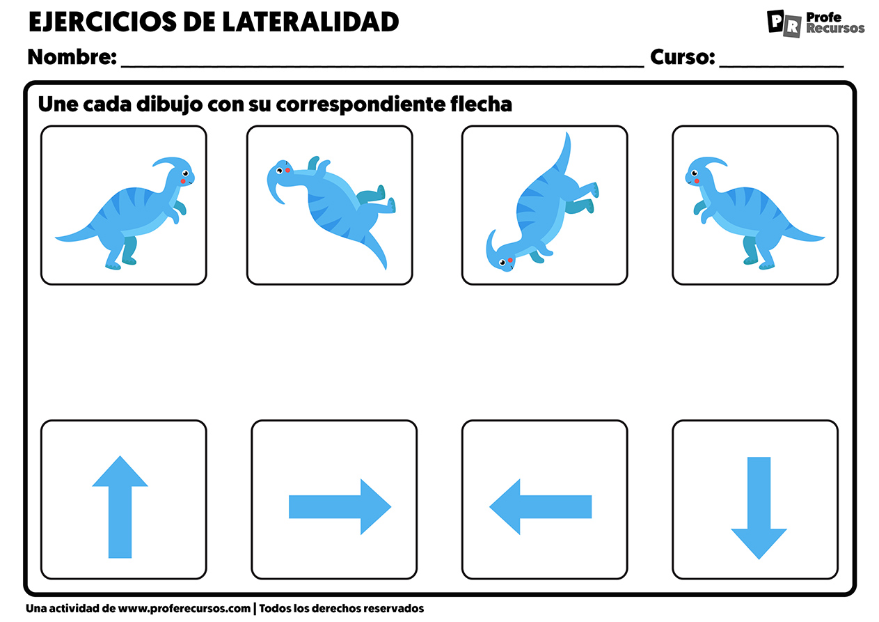 Fichas de direccionalidad y lateralidad