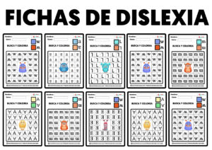 Fichas de dislexia