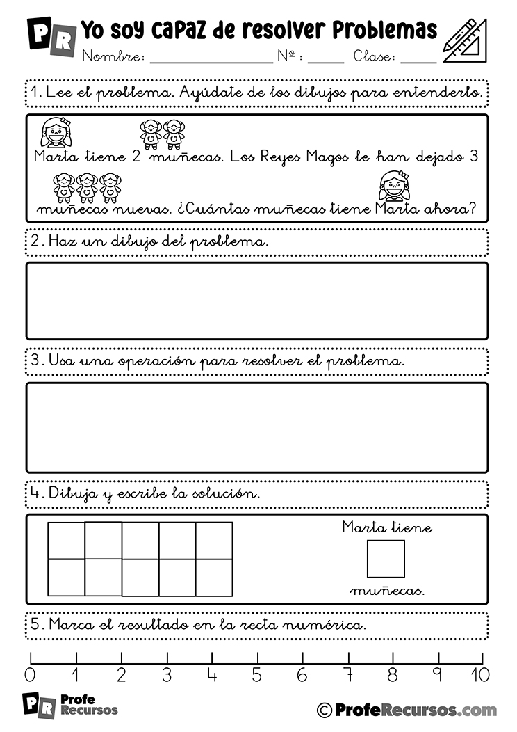 Fichas de matematicas primero de primaria