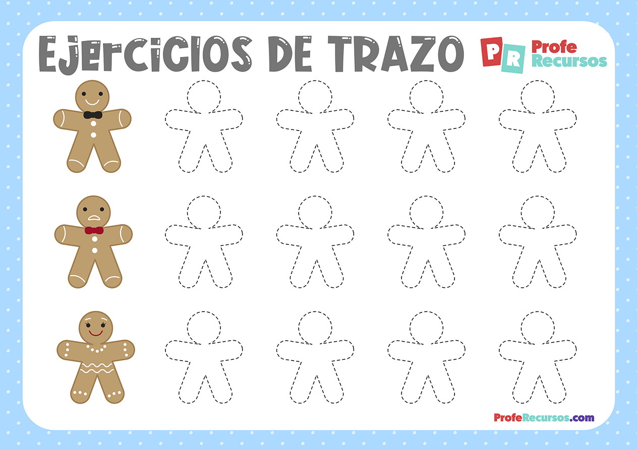 Fichas de trazo de figuras