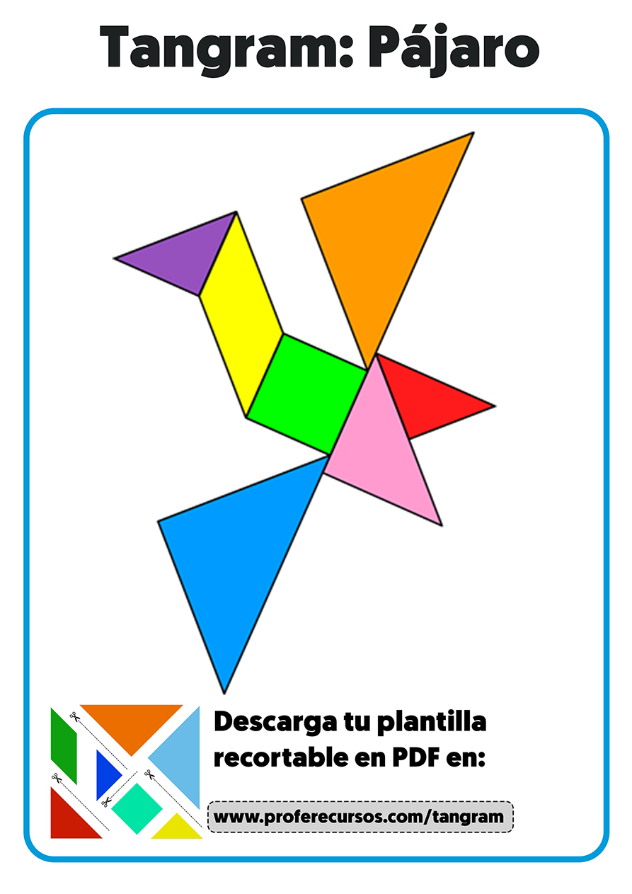 Figuras de animales con tangram