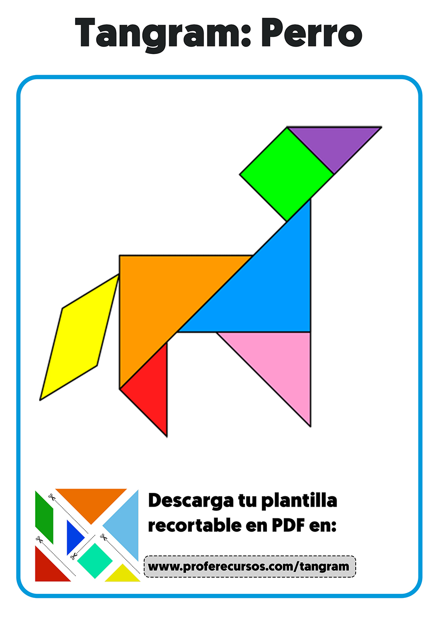 Figuras de animales con el tangram