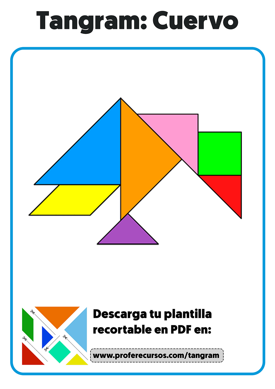 Figuras de tangram faciles
