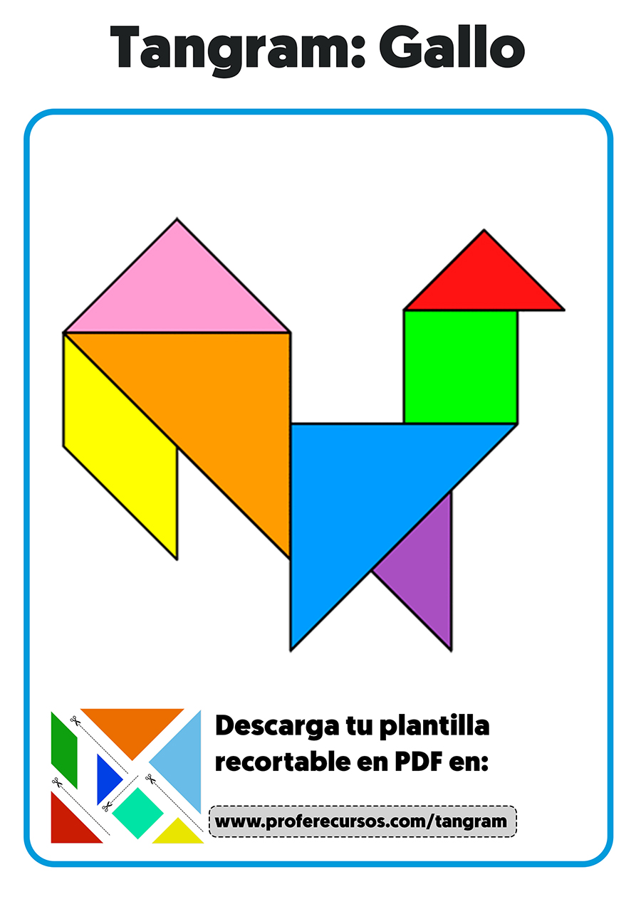 Figuras hechas con tangram