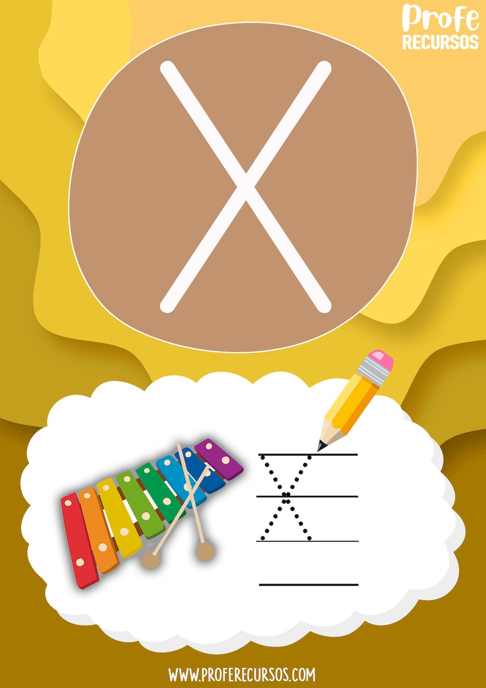 Flashcards Abecedario Letras con Dibujos