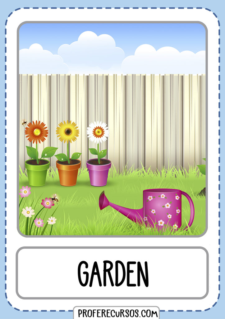 House Parts Vocabulary (Flashcards + Worksheets)