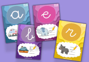 Flashcards de abecedario para niños