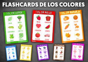 Flashcards de los colores