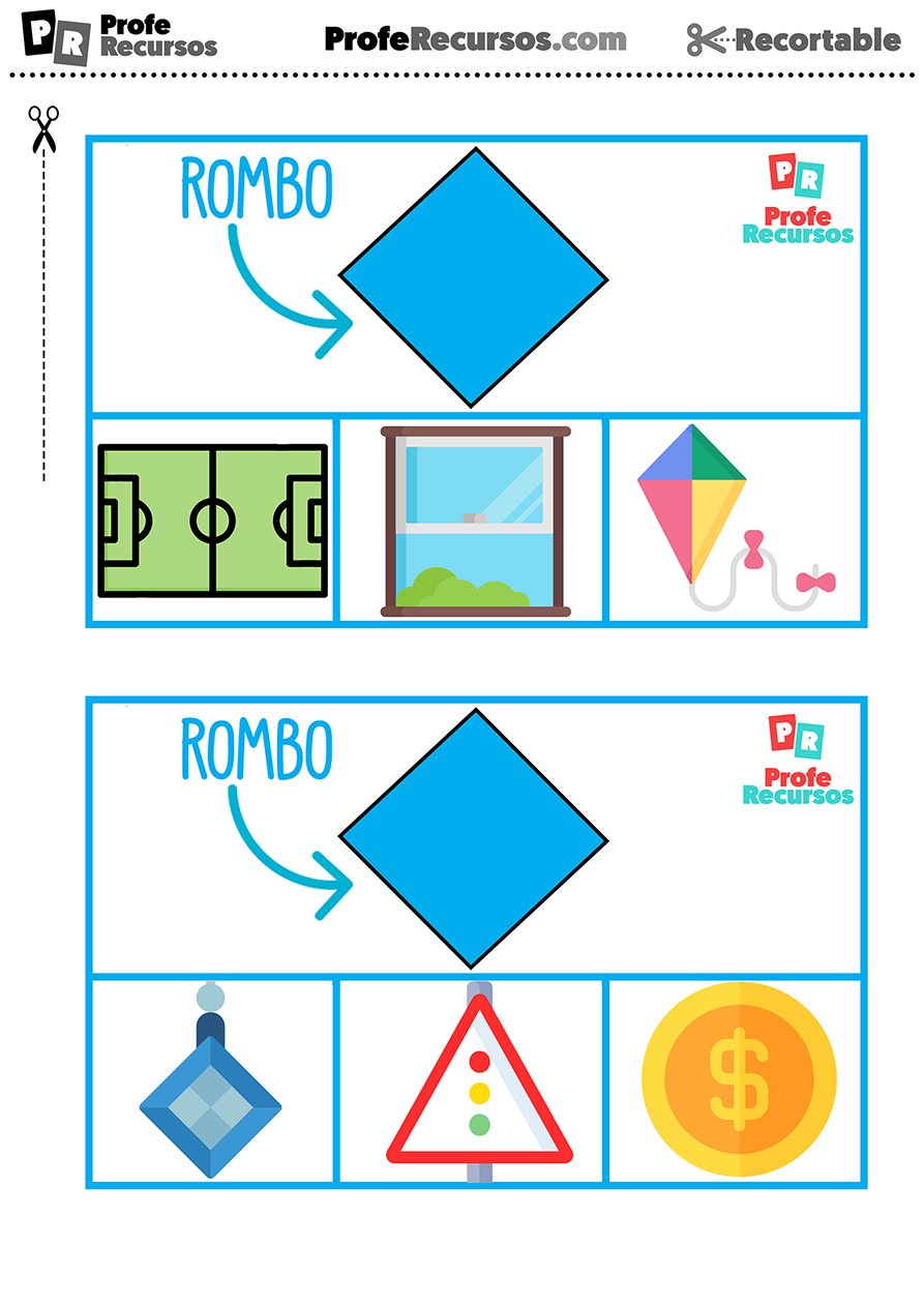 Formas geometricas para infantil para imprimir