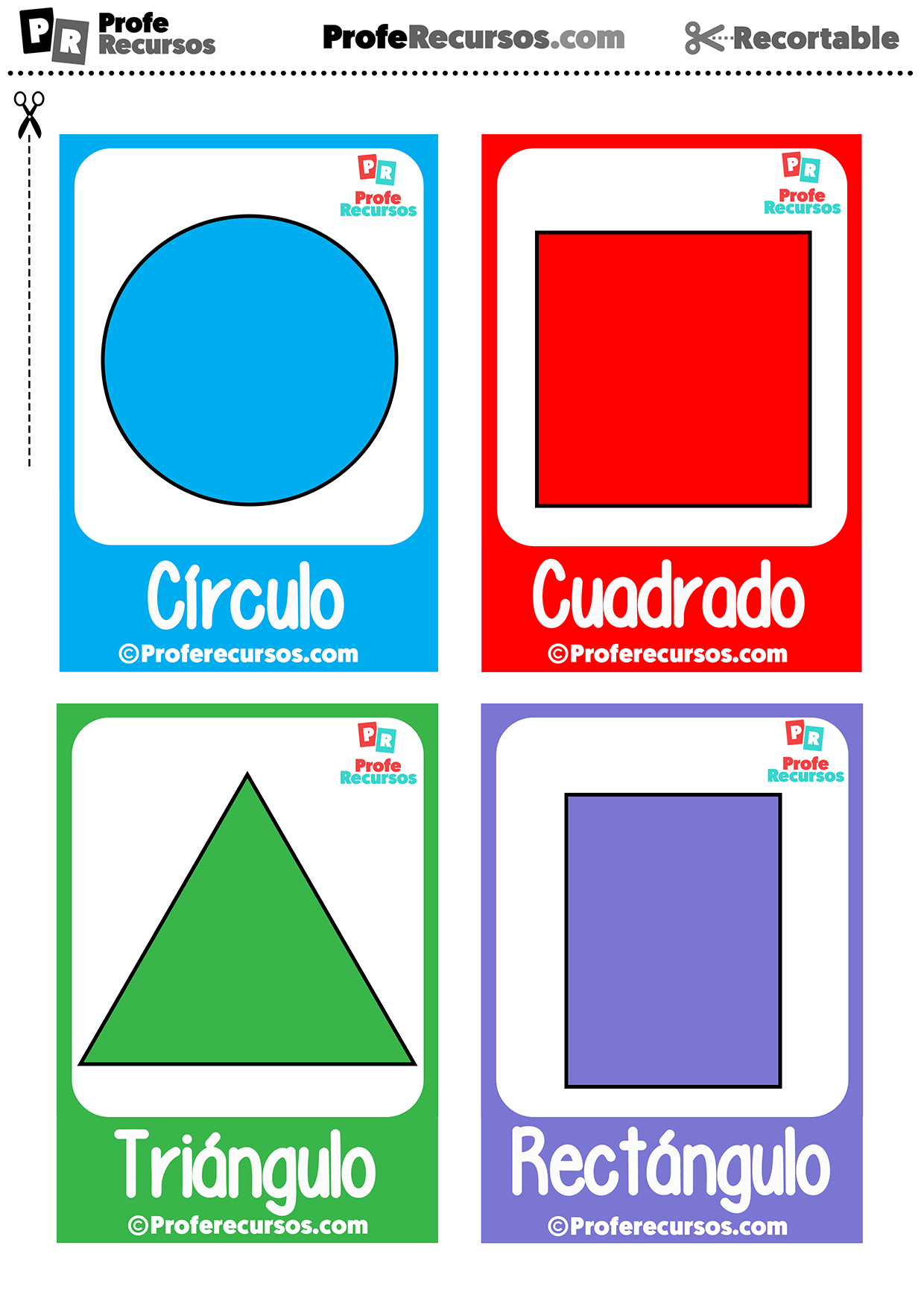 Formas geometricas para niños