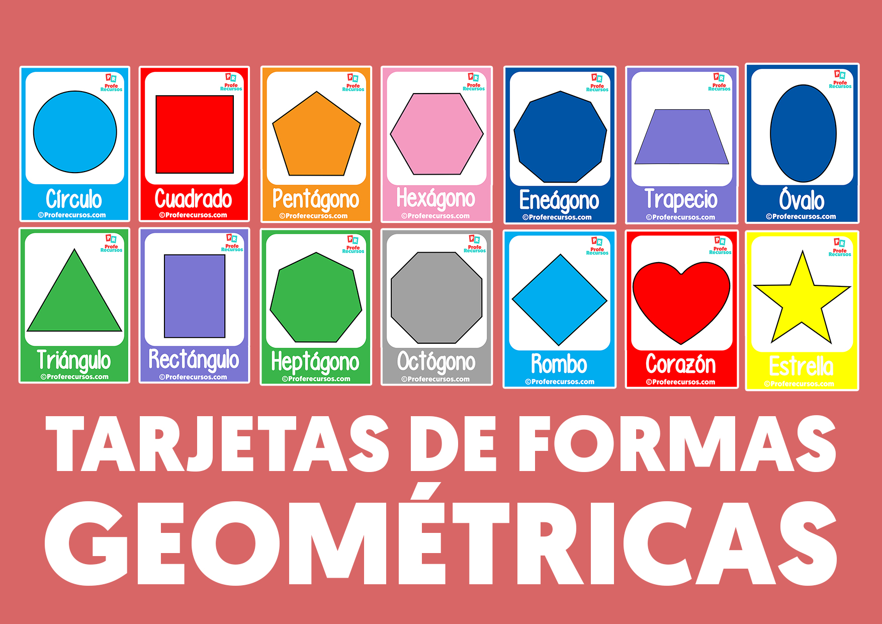 Tarjetas de formas geométricas para niños de Primaria tarjetas-de-formas-geom-tricas-para-ni-os-de-primaria