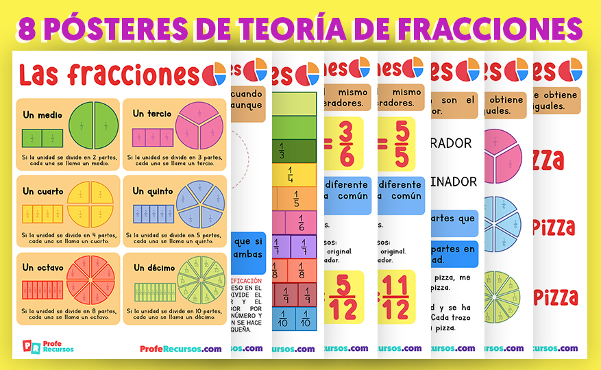 Fracciones para niños