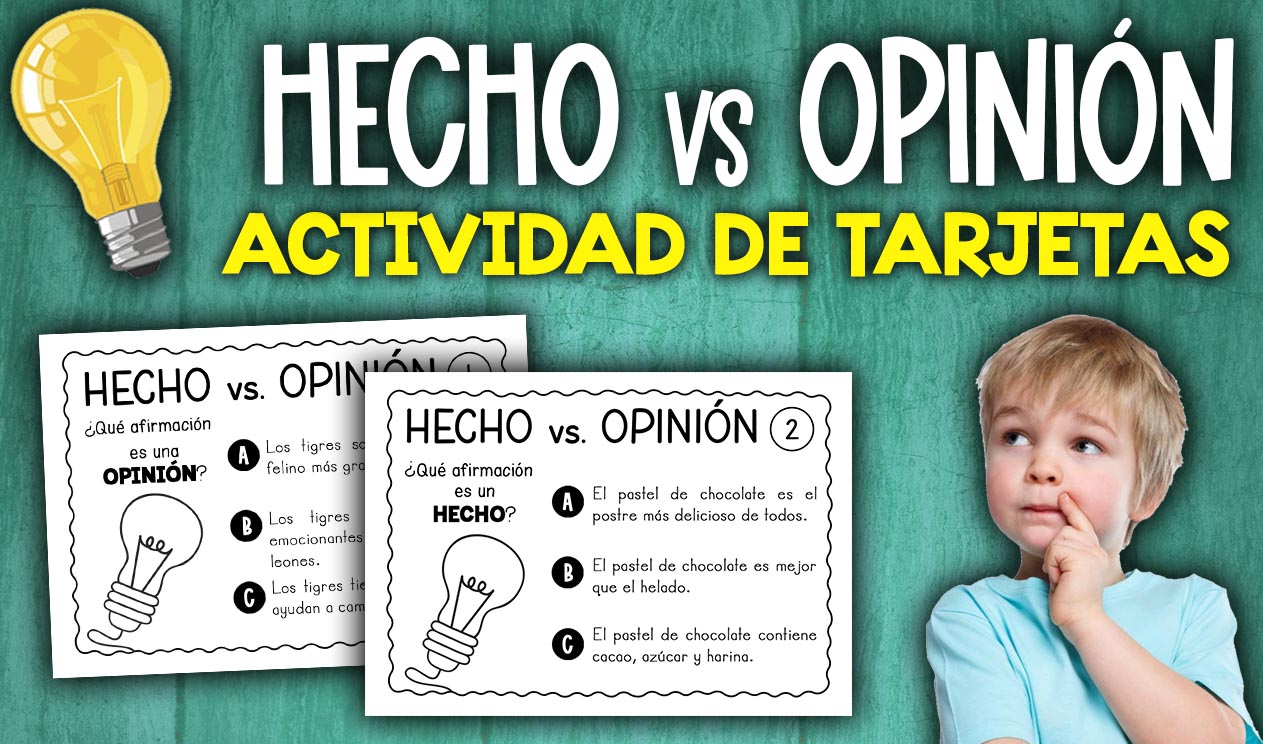 Hechos y opiniones actividad