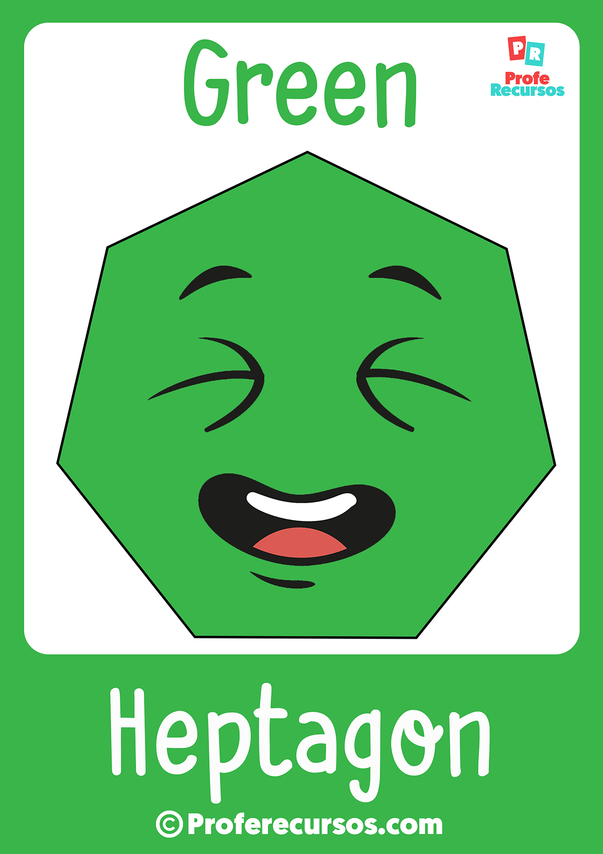 Heptagon for kids