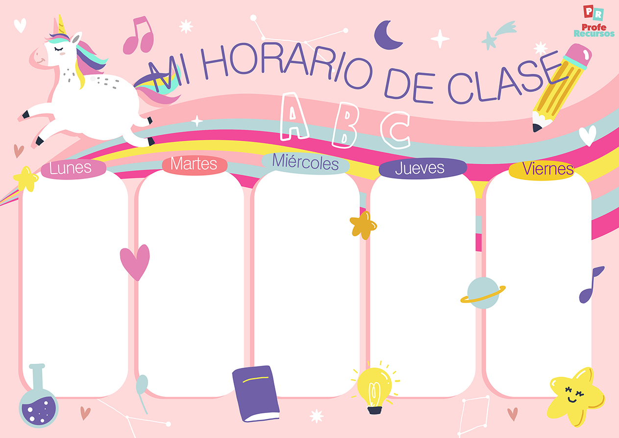 Horarios para niños de primaria