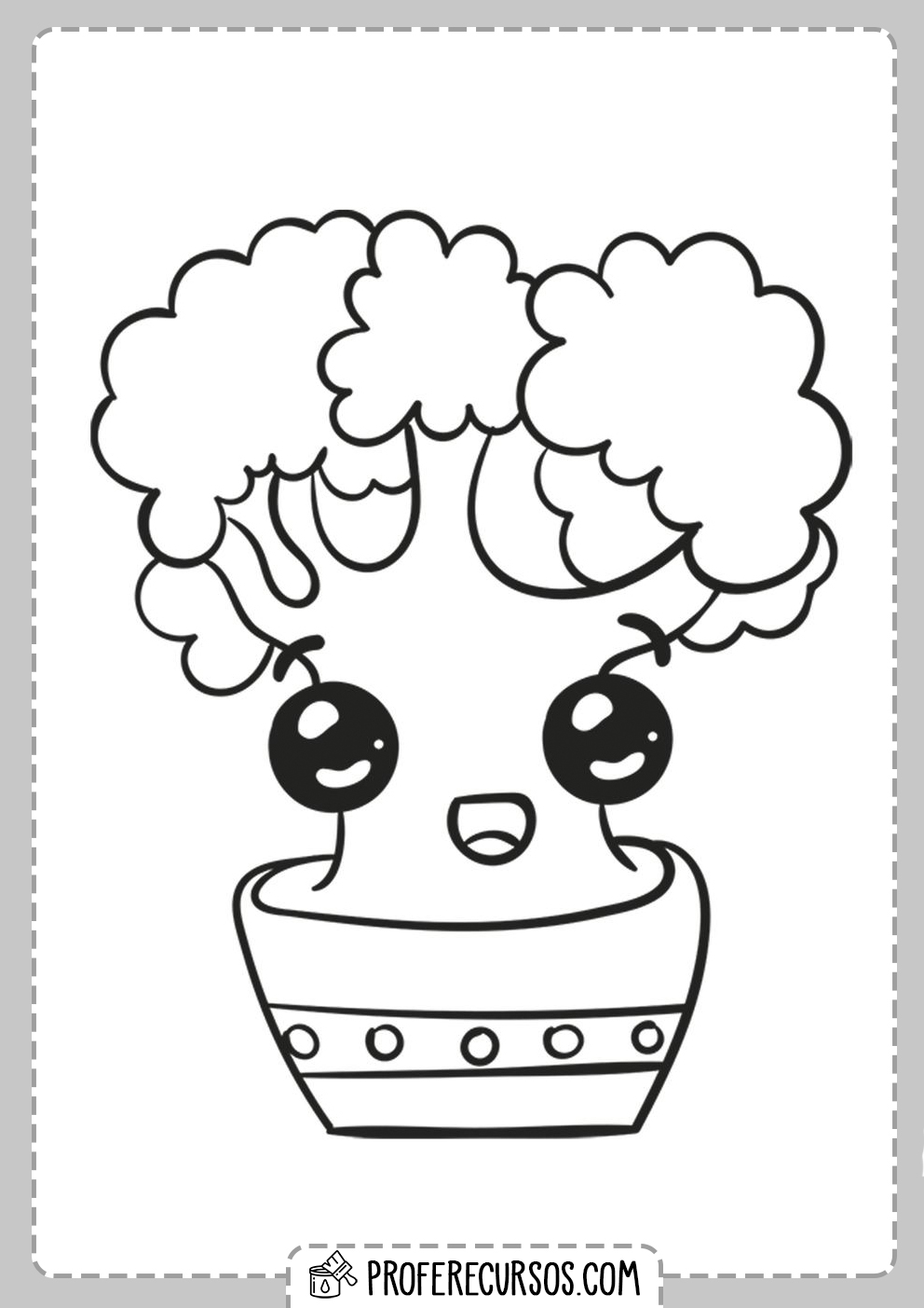 Dibujos para colorear para niños de kawaii, gratis, para descargar