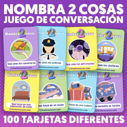 Juego de conversacion para niños