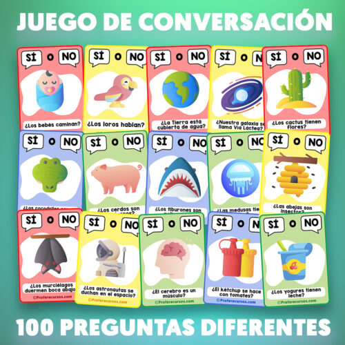 Juego de expresion oral