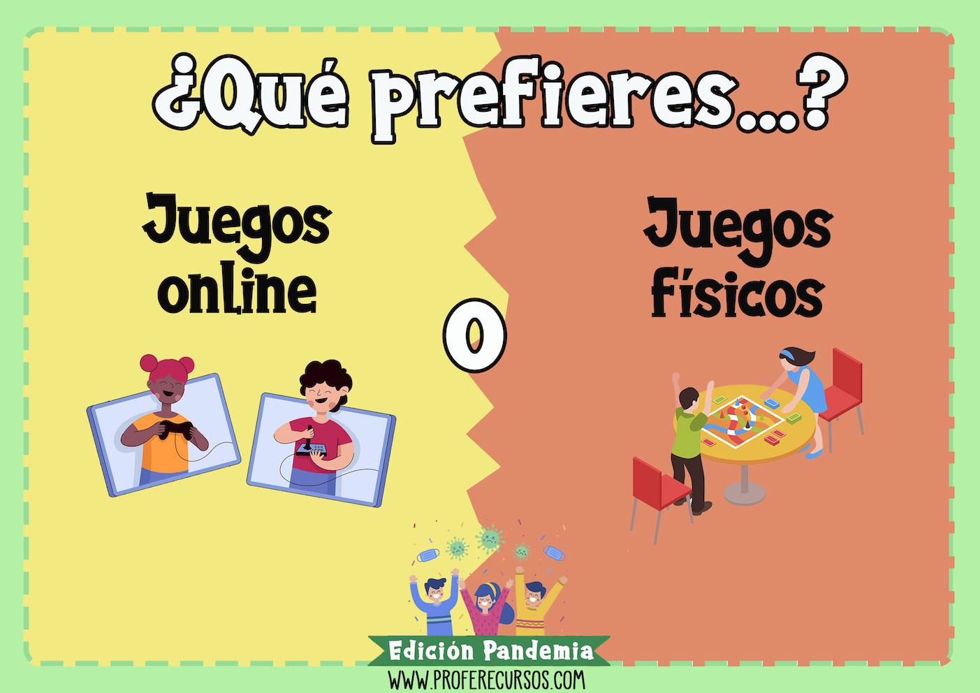 Juego de speaking