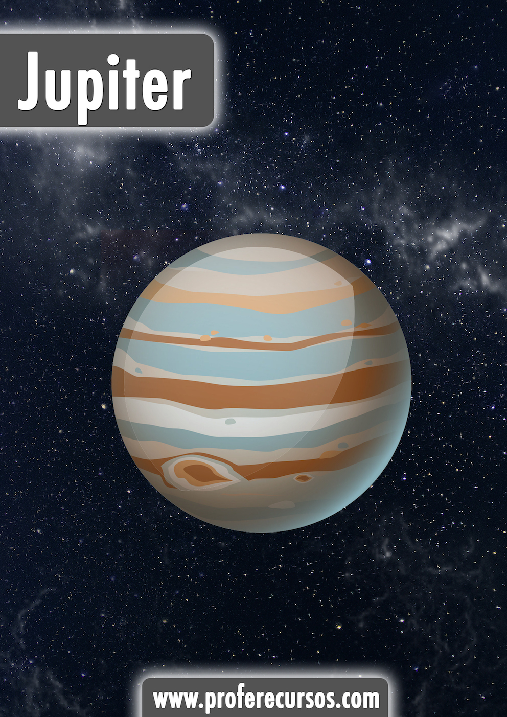 Jupiter Planets Vocabulary