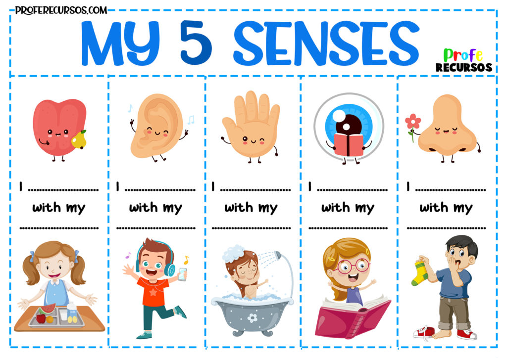 Learning-five-senses