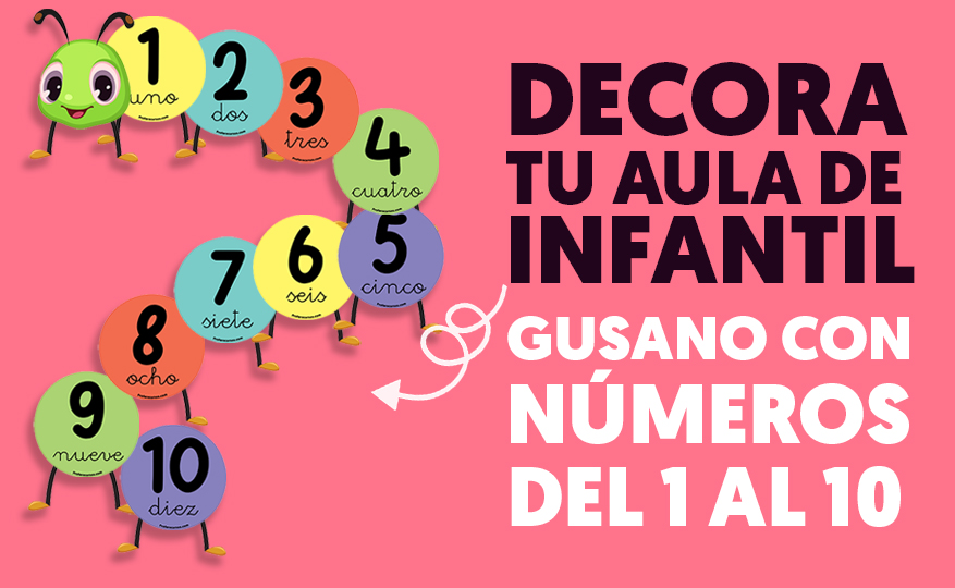 Los números del 1 al 10 para niños