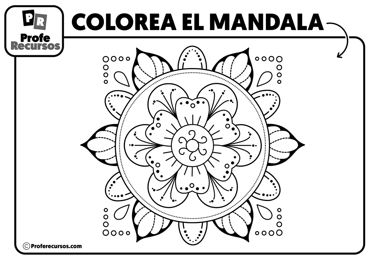 Nevada Aterrador Malabares MANDALAS para NIÑOS para colorear | PACK para Imprimir