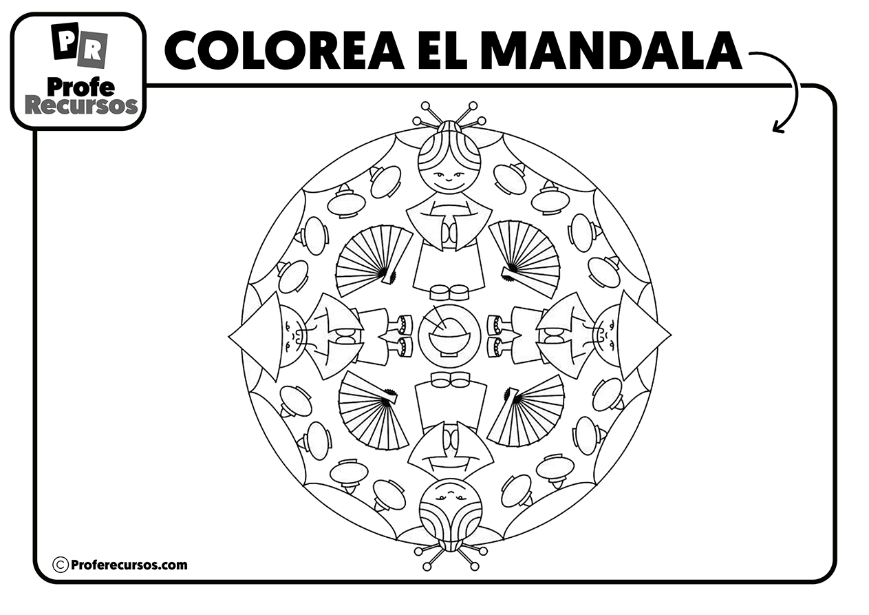 Mandalas de dibujos faciles