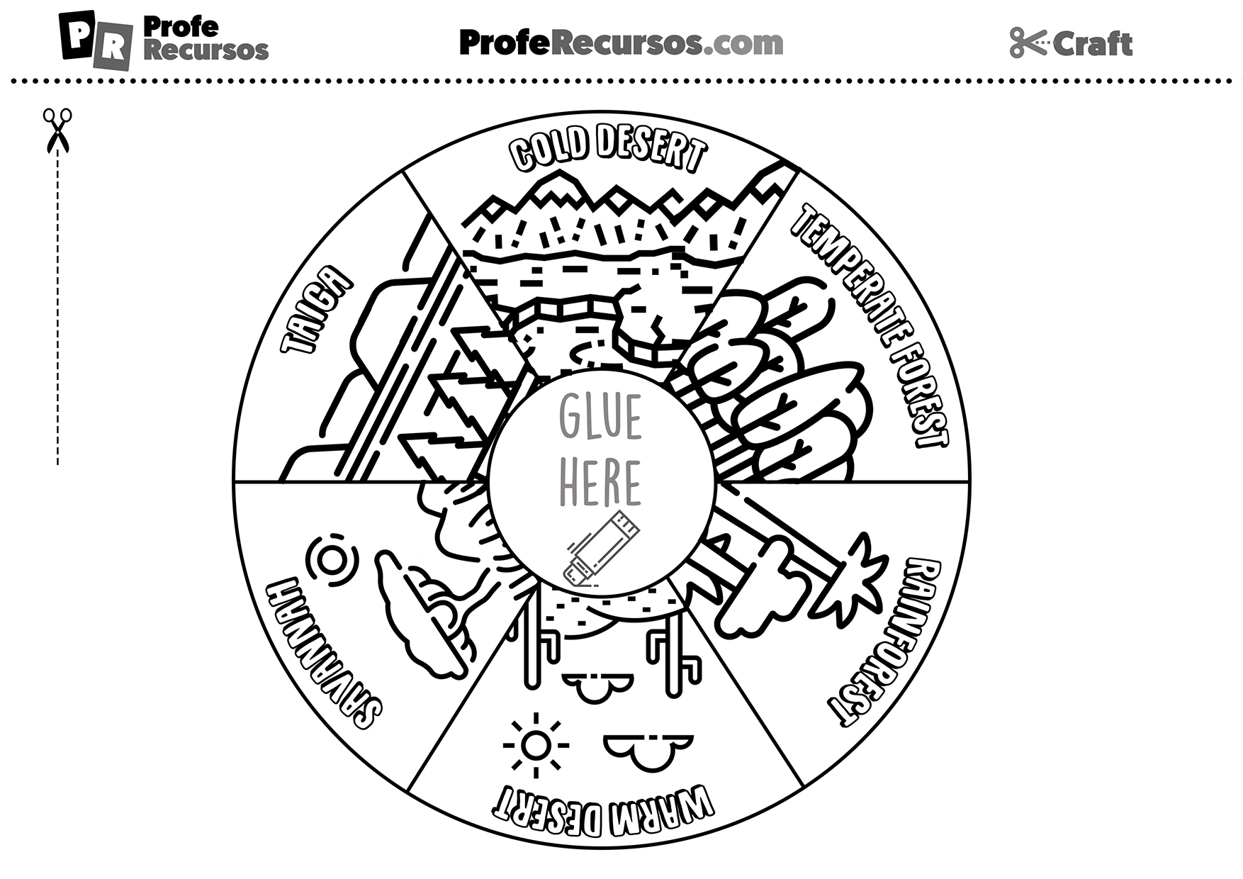 Manualidad para niños de science