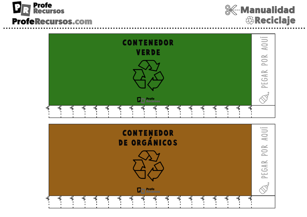 Material educativo reciclaje