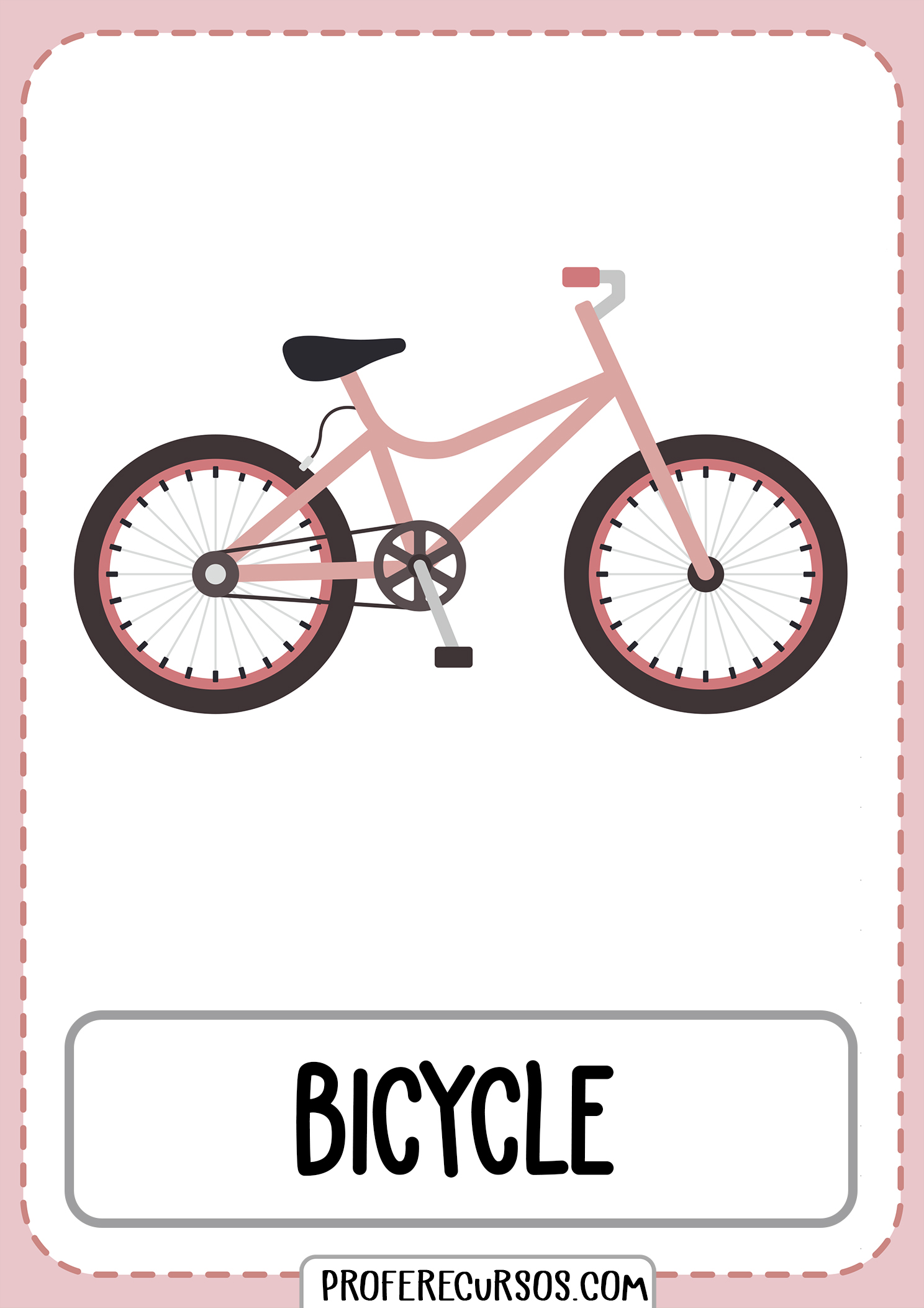 Means-of-transport-vocabulary-bicycle