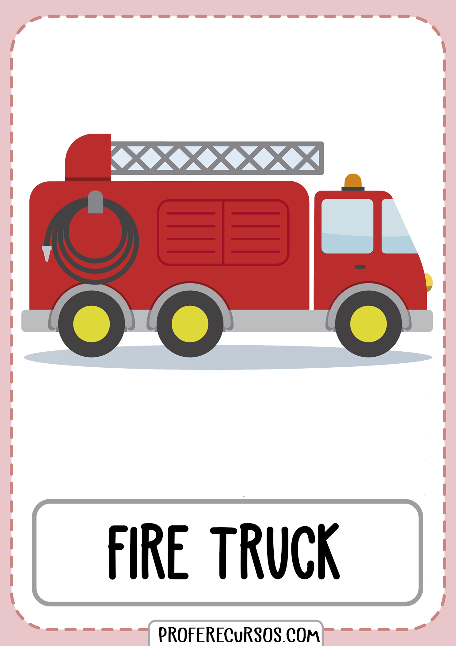 Means-of-transport-vocabulary-fire-truck