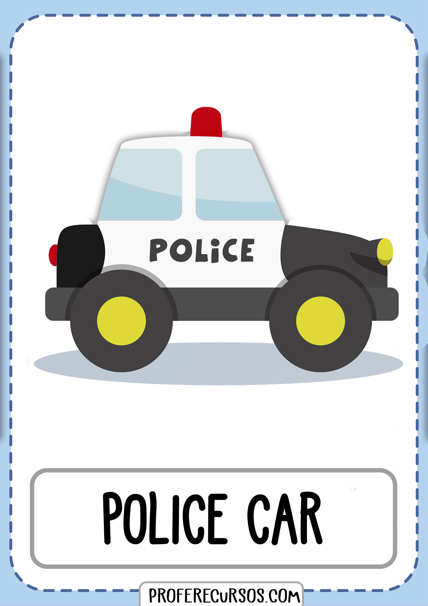 Means-of-transport-vocabulary-police-car