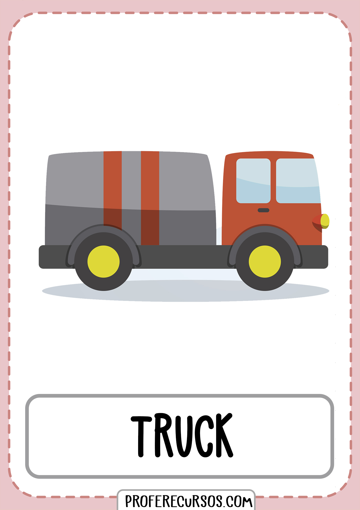 Means-of-transport-vocabulary-truck