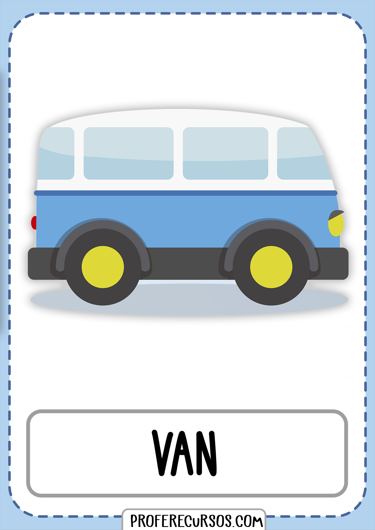 Means-of-transport-vocabulary-van