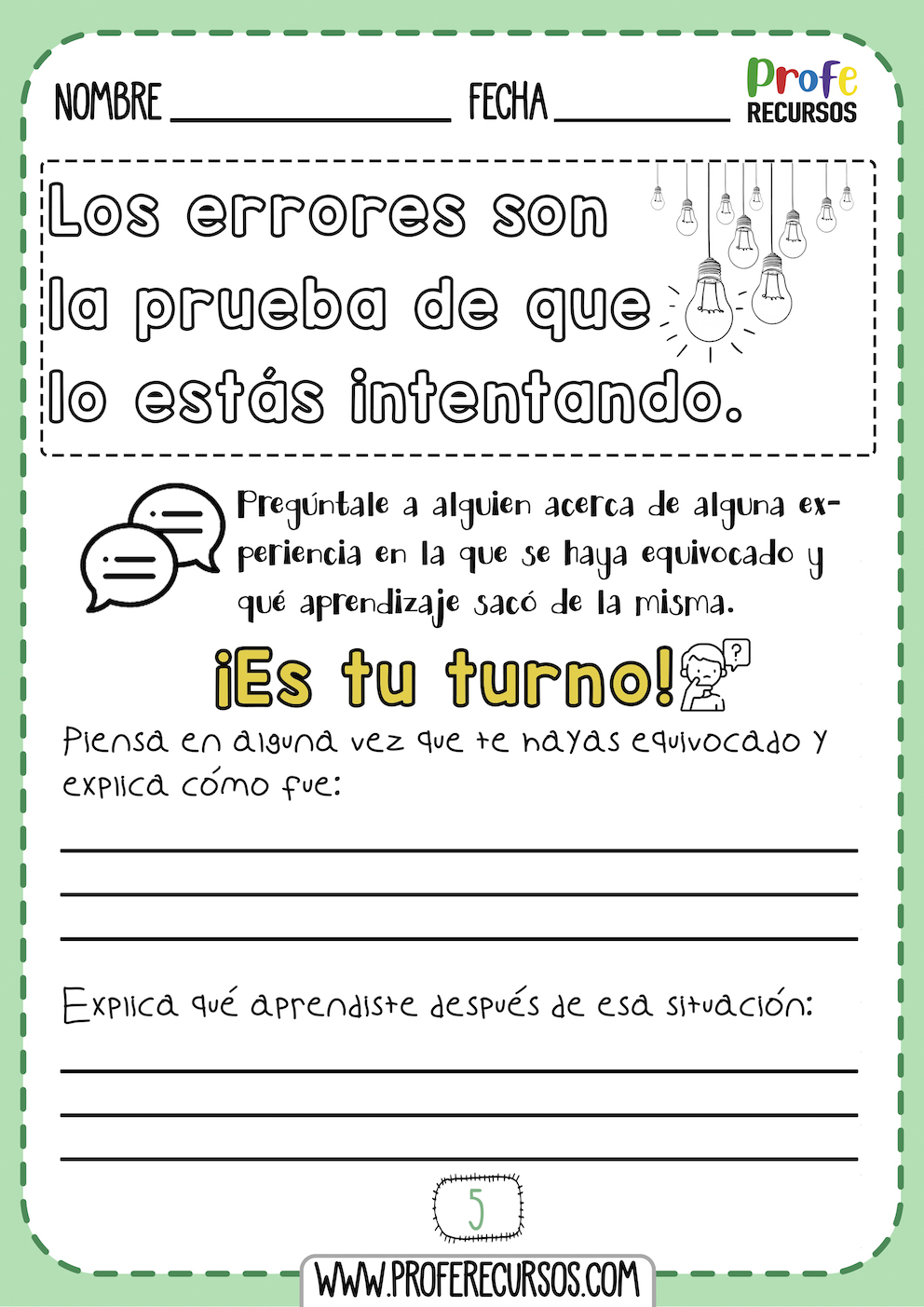 Mindset para niños en español