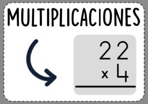 Multiplicaciones 2 cifras