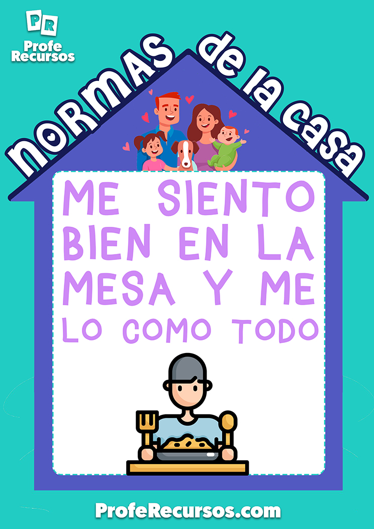 Normas de convivencia en el hogar