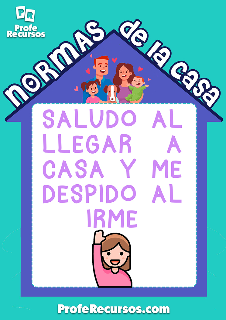 Normas de convivencia en casa  Reglas para familias con niños