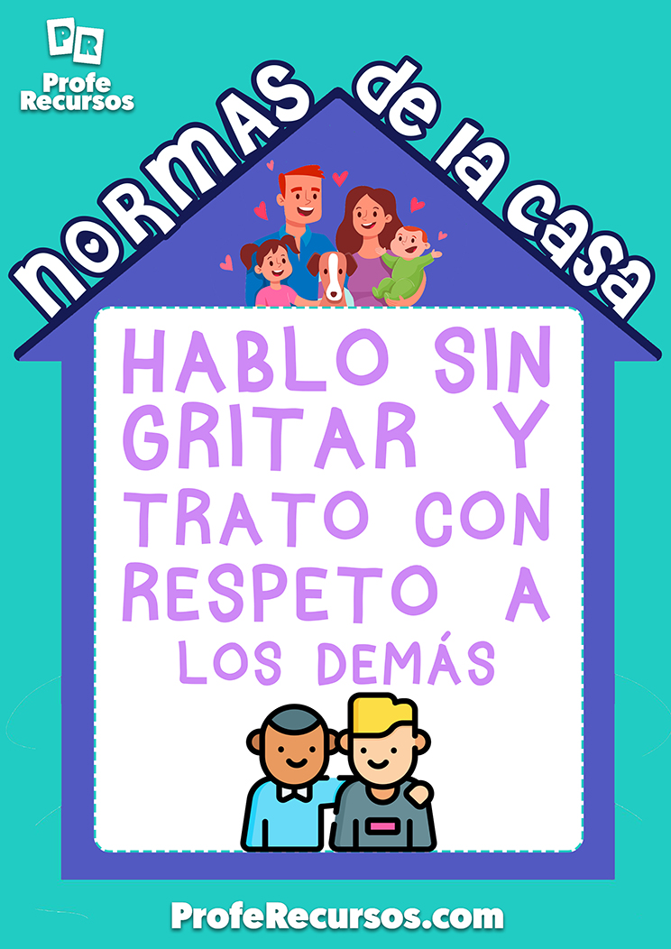 Normas para niños en casa