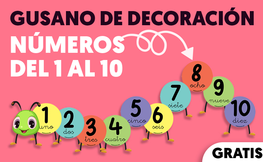 Números del 1 al 10 para niños