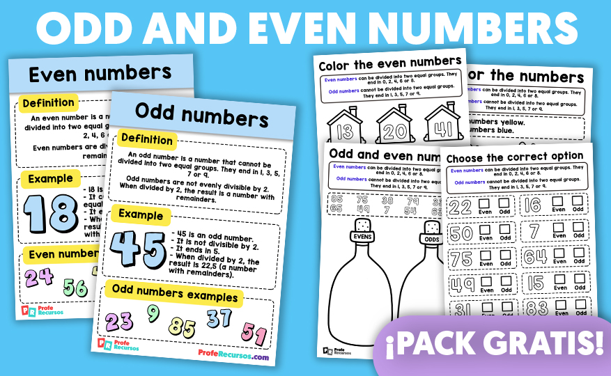 Odd and even numbers