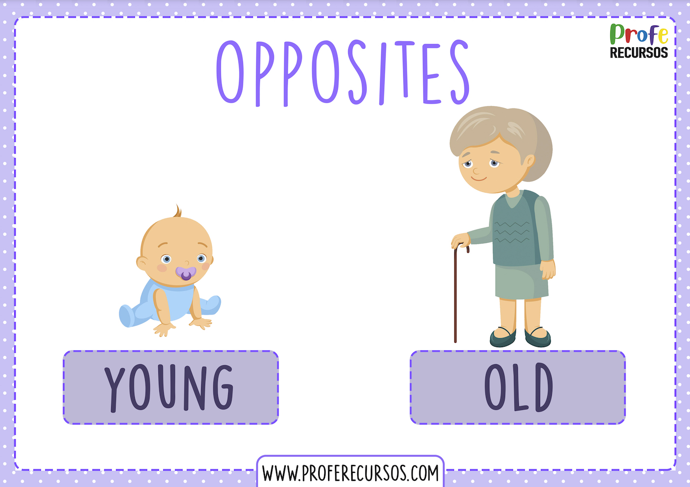 Opposites english