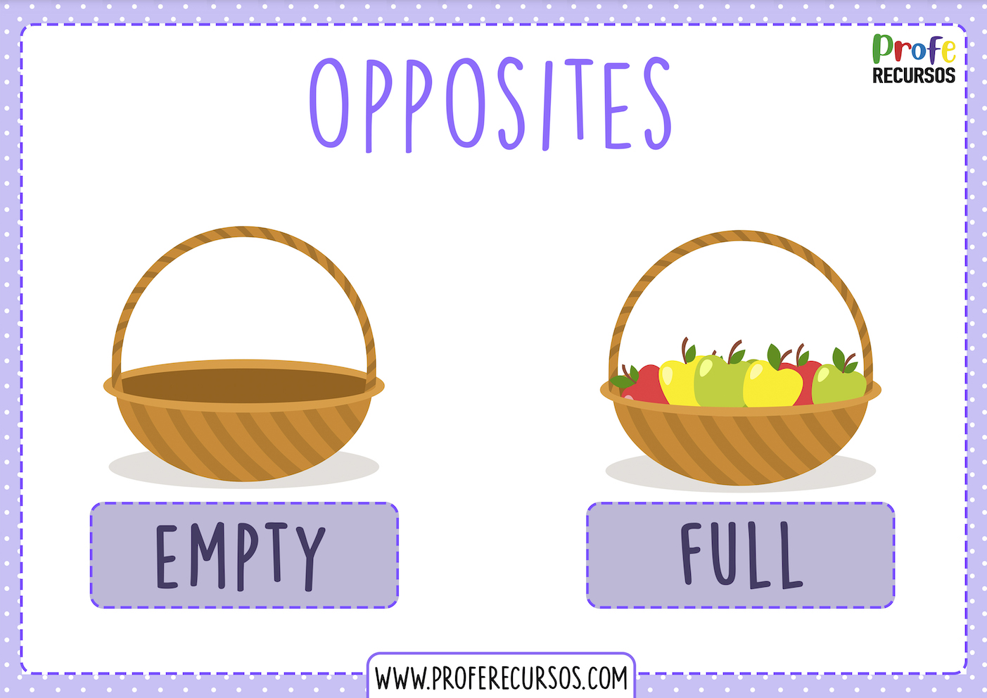 Opposites esl