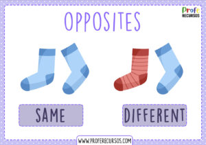 Opposites flashcards free