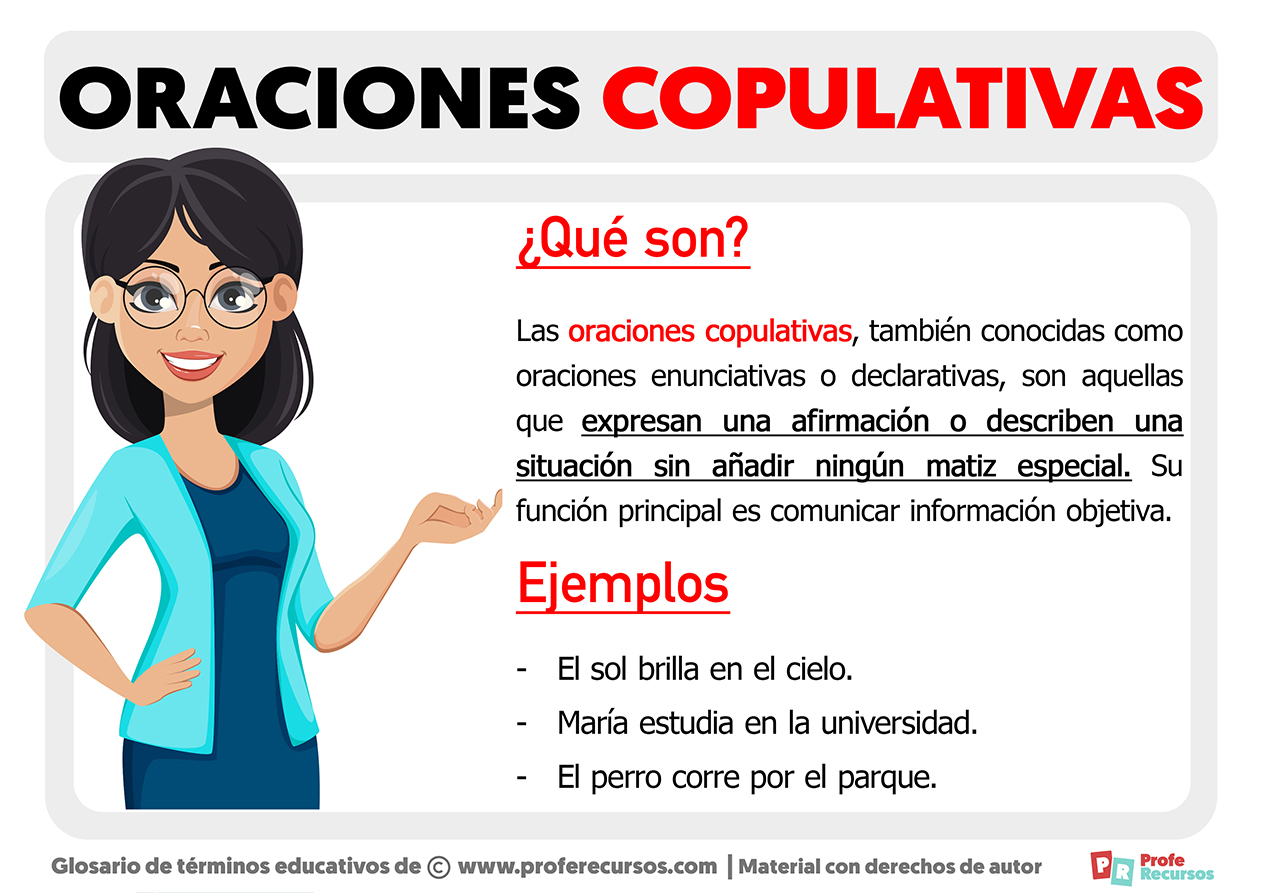 Qué son las Oraciones Copulativas Qué son las Oraciones Copulativas