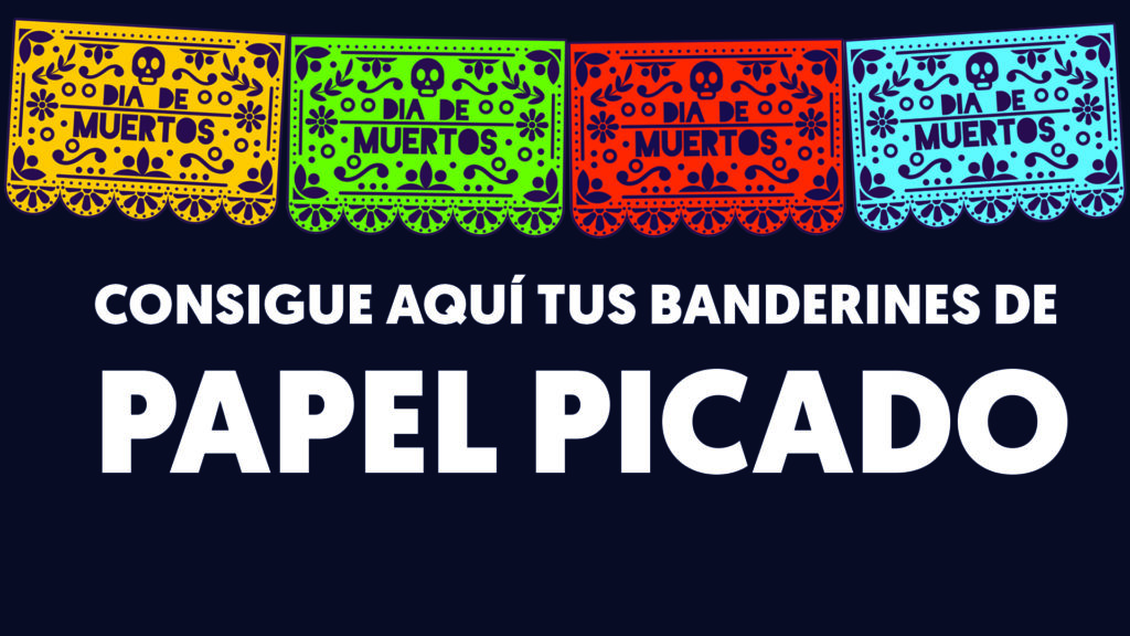 Papel picado dia de muertos