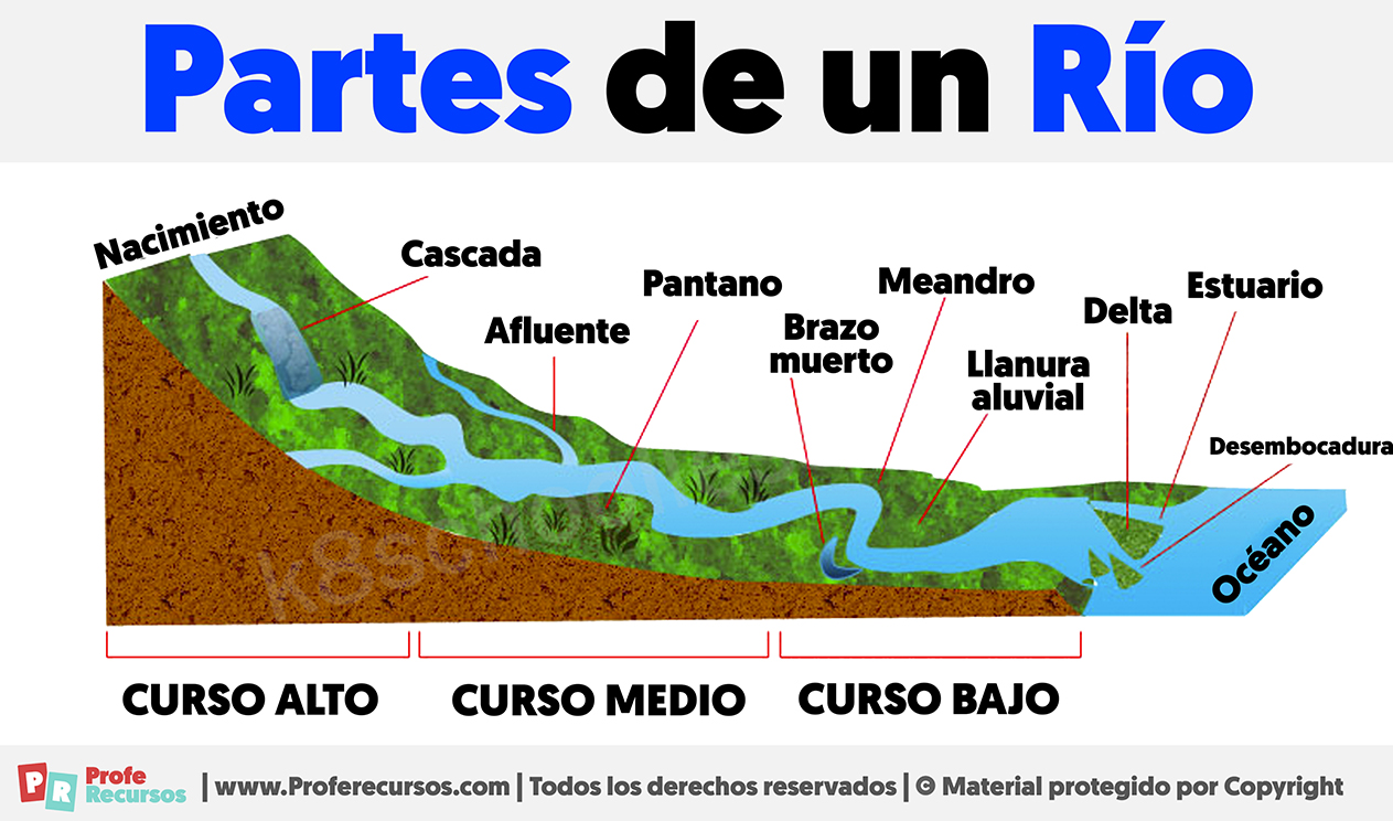 Partes de un rio