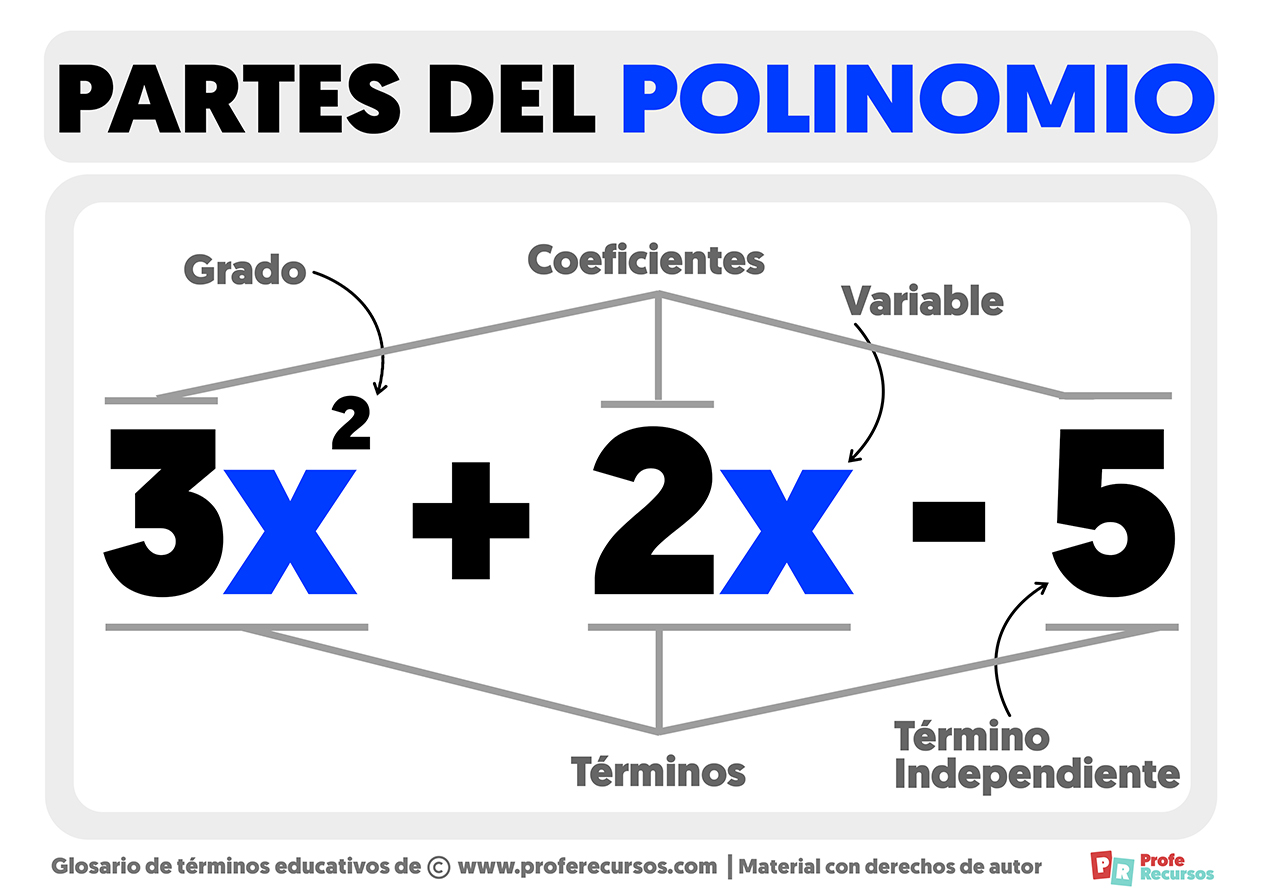 Partes del polinomio